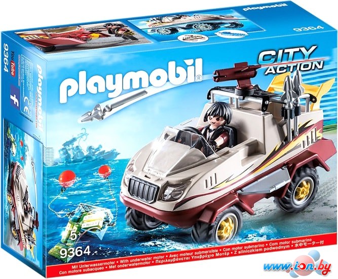 Конструктор Playmobil PM9364 Грузовик-амфибия в Могилёве