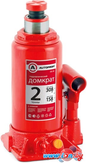 Бутылочный домкрат Autoprofi DG-02 2т в Могилёве