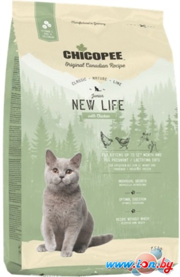 Сухой корм для кошек Chicopee CNL New Life 15 кг в Могилёве