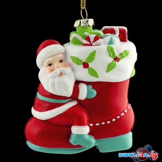Елочная игрушка Erich Krause Decor Санта на сапоге 47814 в Витебске