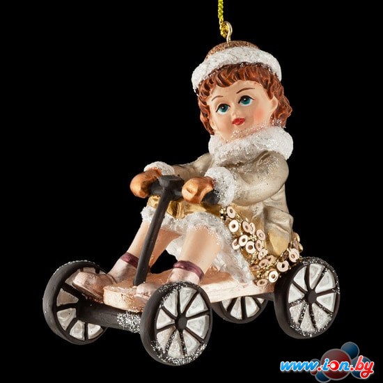 Елочная игрушка Erich Krause Decor Девочка на велосипеде 47690 в Могилёве