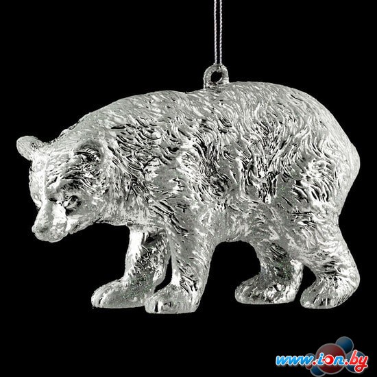 Елочная игрушка Erich Krause Decor Медведь серебряный 47802 в Бресте