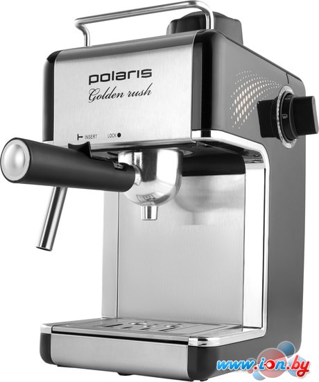 Рожковая бойлерная кофеварка Polaris PCM 4006A Golden rush в Могилёве