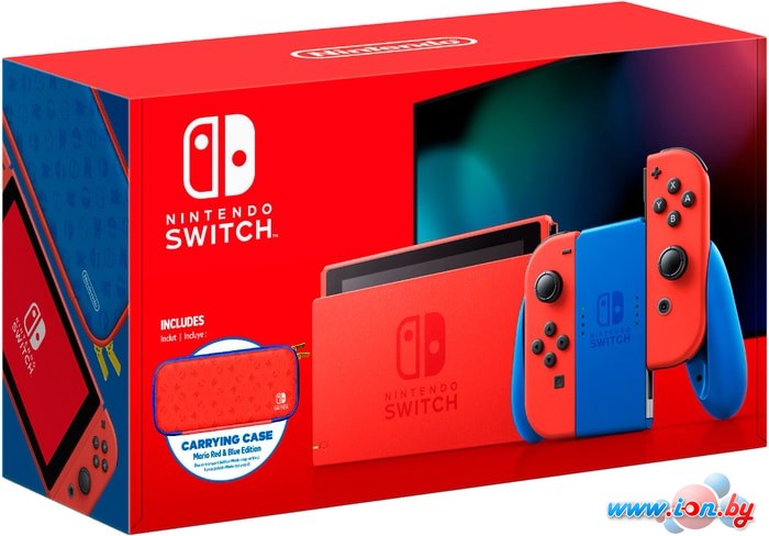 Игровая приставка Nintendo Switch Mario Red & Blue Edition в Могилёве