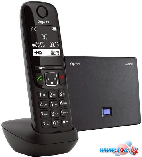 IP-телефон Gigaset AS690IP (черный) в Могилёве