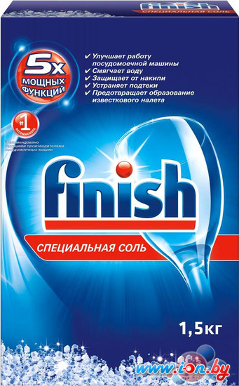 Соль для посудомоечной машины Finish Специальная соль (1.5 кг) в Могилёве
