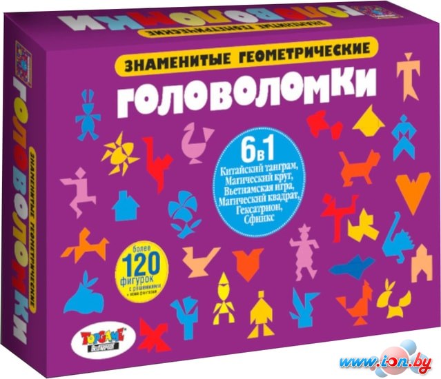 Развивающая игра Topgame Знаменитые геометрические головоломки №1 01541 в Бресте