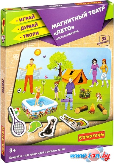 Развивающая игра Bondibon Магнитный театр. Лето ВВ4413 в Гродно