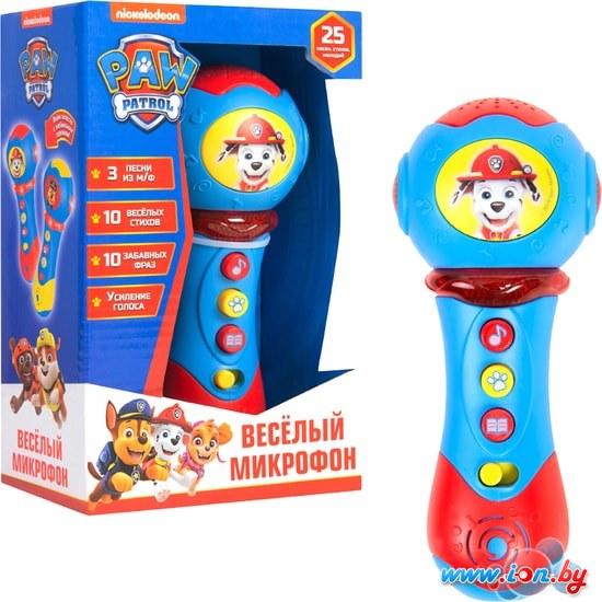 Интерактивная игрушка PAW Patrol Музыкальный микрофон с усилителем 32695 в Витебске