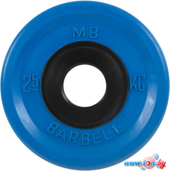 Диск MB Barbell Евро-классик 51 мм (1x2.5 кг, синий) в Бресте
