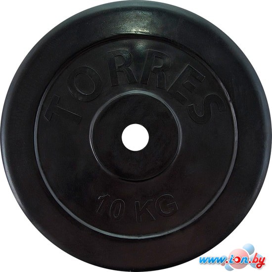 Диск Torres PL507110 25 мм 10 кг (черный) в Могилёве