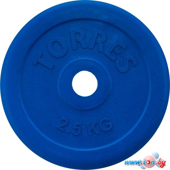 Диск Torres PL50392 25 мм 2.5 кг (синий) в Бресте