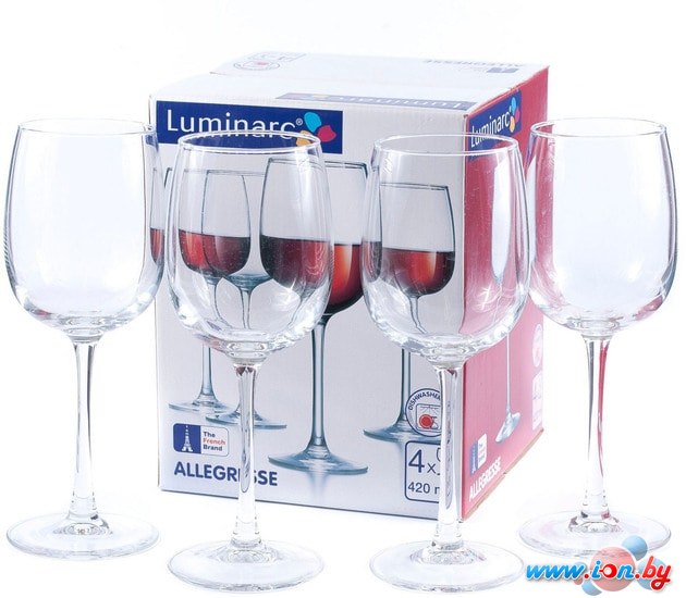 Набор бокалов для вина Luminarc Allegresse J8166 в Могилёве