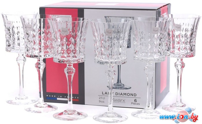 Набор бокалов для вина Eclat Lady Diamond L9743 в Могилёве