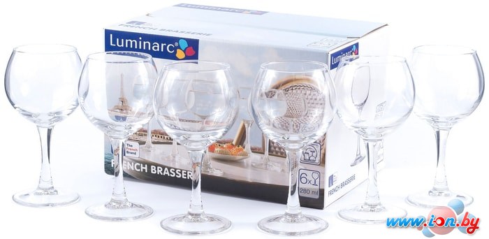 Набор бокалов для вина Luminarc French brasserie H8170 в Могилёве