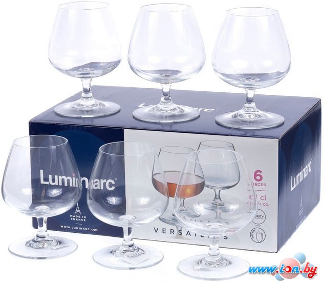 Набор бокалов для коньяка Luminarc Versailles N1480 в Гомеле