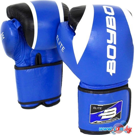 Перчатки для единоборств BoyBo Elite 10 OZ (синий) в Витебске