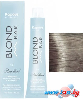 Крем-краска для волос Kapous Professional Blond Bar с экстрактом жемчуга BB 021 альпийский снег в Могилёве