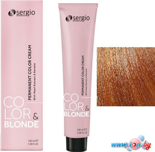 Крем-краска для волос Sergio Professional Color&Blonde 9.43 блондин медно-золотистый в Могилёве