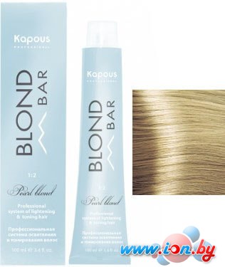 Крем-краска для волос Kapous Professional Blond Bar с экстрактом жемчуга BB 032 сливочная панна-котта в Могилёве