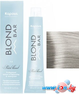 Крем-краска для волос Kapous Professional Blond Bar с экстрактом жемчуга BB 011 дымчатый сандрэ в Витебске