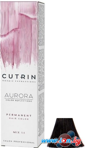 Крем-краска для волос Cutrin Aurora Permanent Hair Color 4.16 60 мл в Гомеле