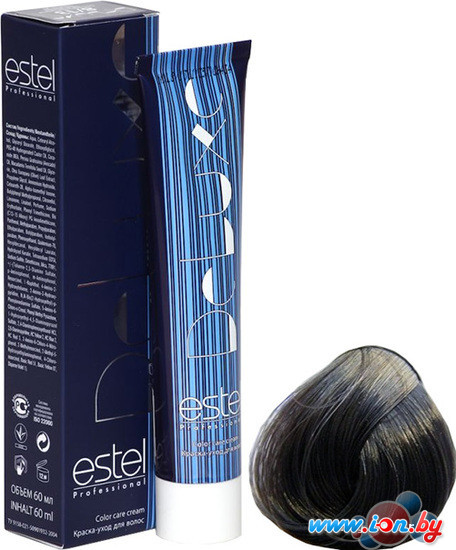 Крем-краска для волос Estel Professional De Luxe 6/1 темно-русый пепельный в Бресте