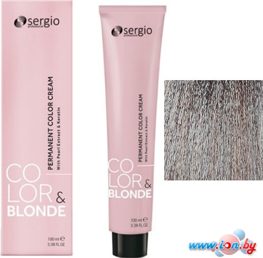 Крем-краска для волос Sergio Professional Color&Blonde 9.21 светлый блондин жемчужный в Гомеле