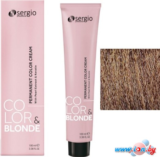 Крем-краска для волос Sergio Professional Color&Blonde 8.003 блондин натуральный карамельный в Гомеле