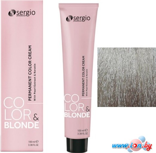 Крем-краска для волос Sergio Professional Color&Blonde 12.00 ультра-светлый блондин натуральный в Могилёве