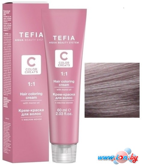 Крем-краска для волос Tefia Color Creats тонер Т 9/7 (перламутр) в Бресте
