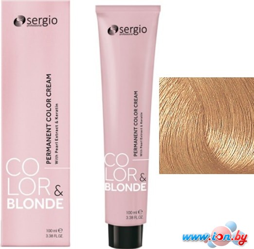 Крем-краска для волос Sergio Professional Color&Blonde 10.003 очень светлый блондин натур. карамельный лед в Витебске