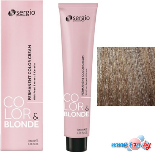 Крем-краска для волос Sergio Professional Color&Blonde 9.32 светлый блондин песочный в Бресте