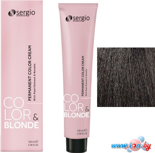 Крем-краска для волос Sergio Professional Color&Blonde 7.32 средне-русый песочный в Могилёве