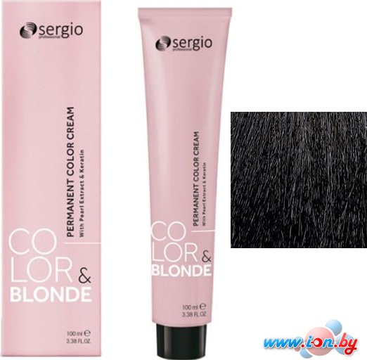 Крем-краска для волос Sergio Professional Color&Blonde 5.1 светло-коричневый пепельный в Витебске