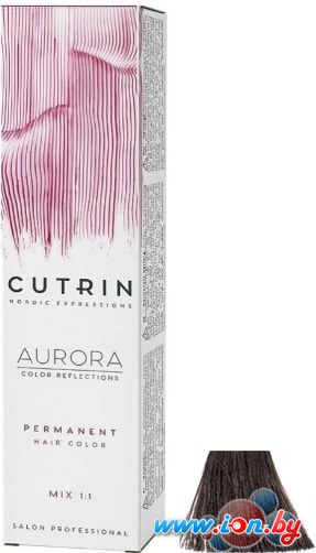 Крем-краска для волос Cutrin Aurora Permanent Hair Color 6.16 60 мл в Гомеле