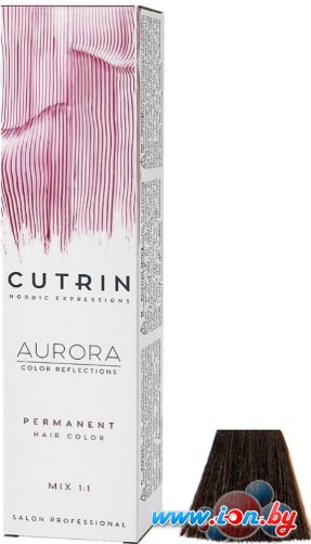 Крем-краска для волос Cutrin Aurora Permanent Hair Color 5.00 60 мл в Могилёве