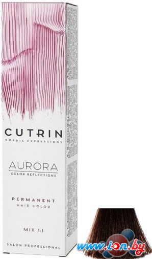 Крем-краска для волос Cutrin Aurora Permanent Hair Color 5.75 60 мл в Могилёве