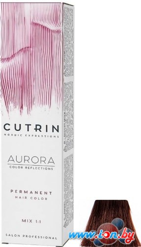 Крем-краска для волос Cutrin Aurora Permanent Hair Color 6.4 60 мл в Бресте