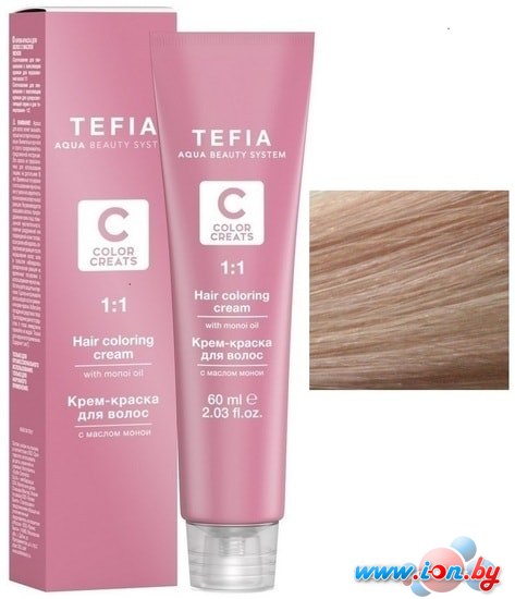 Крем-краска для волос Tefia Color Creats тонер Т 10/85 (крем-брюле) в Гомеле