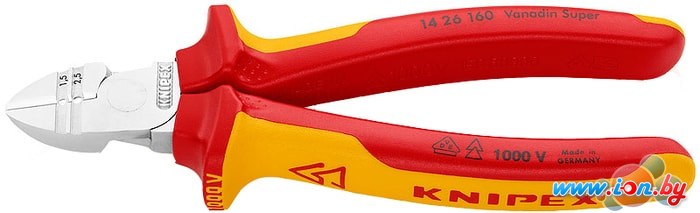 Кусачки боковые (бокорезы) Knipex 14 26 160 в Гродно