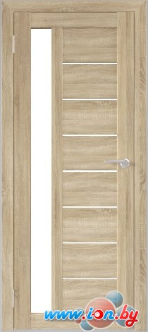 Межкомнатная дверь Юни Бона 04 90x200 (дуб сонома/матовое стекло) в Могилёве