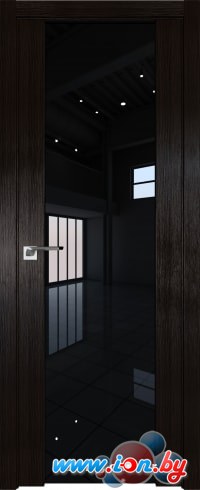 Межкомнатная дверь ProfilDoors 8X 70x200 (венге мелинга/стекло черный триплекс) в Бресте