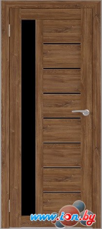 Межкомнатная дверь Юни Бона 04 (ч) 90x200 (дуб стирлинг/черное белое) в Гомеле