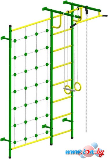 Детский спортивный комплекс Пионер С3СМ (зеленый/желтый) в Гомеле