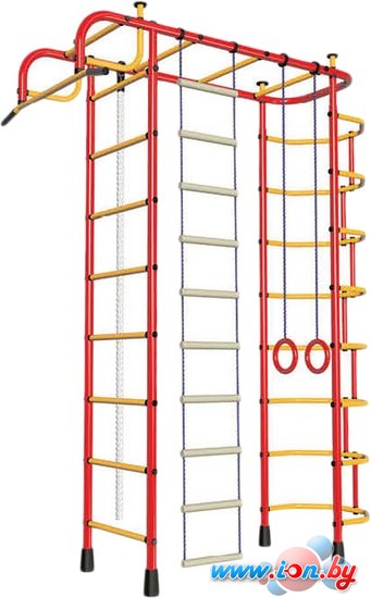 Детский спортивный комплекс Пионер 2М (красный/желтый) в Гомеле