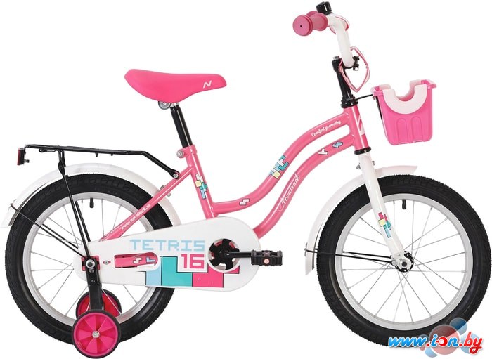 Детский велосипед Novatrack Tetris 16 2020 161TETRIS.PN20 (розовый/белый) в Бресте
