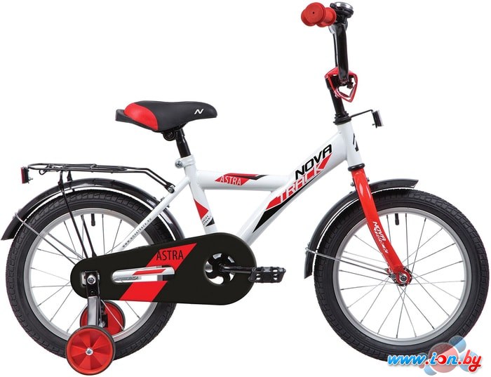 Детский велосипед Novatrack Astra 14 2020 143ASTRA.WT20 (белый/красный) в Бресте