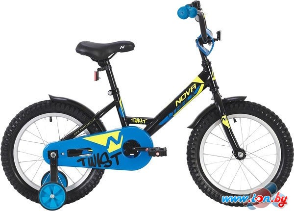 Детский велосипед Novatrack Twist New 20 201TWIST.BK20 (черный/синий, 2020) в Бресте