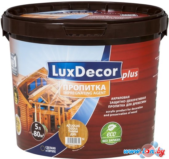 Пропитка LuxDecor Plus 5 л (тик) в Бресте